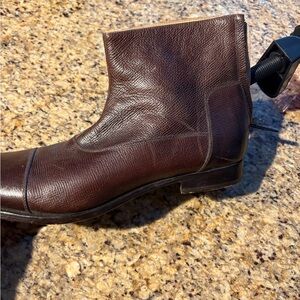 Doucal's Dark Brown Leather Boots